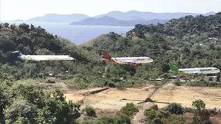 Pesawat Take Off dan Landing Labuan Bajo, Garuda Indonesia, Batik Air, Citilink dll | Bandara Komodo