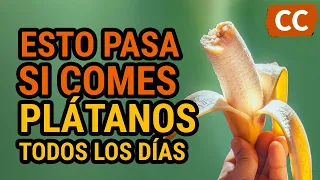 ESTO PASA SI COMES PLÁTANOS TODOS LOS DÍAS | Ciencia de la Comida
