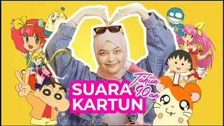 MENIRUKAN SUARA KARTUN 90-AN! By Leyla Aderina