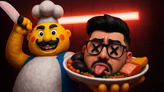 صرت وجبة عشاء لذيذة 🔪