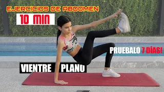 10 MINUTOS DE EJERCICOS DE ABDOMEN SEGUIDOS | Ana Emilia VIDA