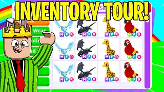 RICHEST ADOPT ME INVENTORY TOUR (MEGA NEON PETS)