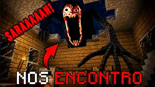 💀ALGO NOS ESCUCHÓ... Y ROMPIÓ EL TECHO DE NUESTRA CABAÑA... 😨 😨|| Minecraft Terror😨