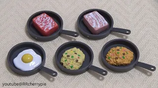 焼ける音が鳴るフライパン　Mini frying pan with sizzling sound