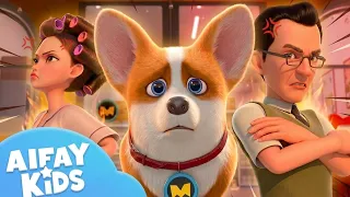 Moco's Parents are Fighting?! 😭 (House Has Short-Legs) 🐶 | Cartoon for Kids