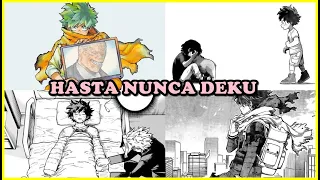 DEKU MURIO E IZUKU MIDORIYA LO MATO