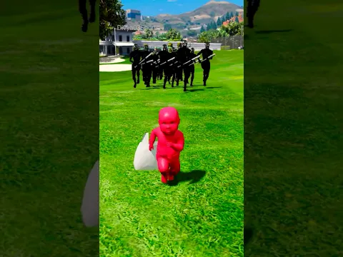 GTA V: RED HULK SAVING HIS BABY FROM SHE VENOM #shorts