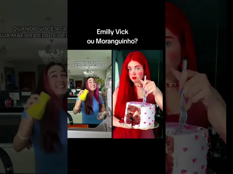 🍓💜 EMILLY OU MORANGUINHO? *desenhei elas #viralvideo