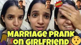 Marriage Prank On Girlfriend 💍😂 | Mujhsai Shadi Krogi 😂? | Long Distance Love | Shubnandu | Shocked