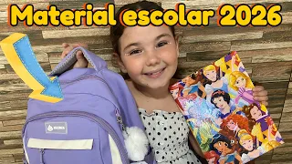 Antonella mostra o material escolar de 2026 mas algo muito assustador acontece durante a gravação!🧐