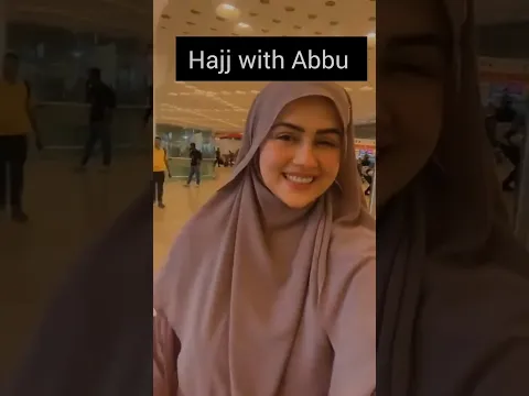 First time hajj journey with Abbu #hajj #sanakhan #sanaanas #hajjmubark #abbu #baba #father #parents