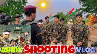 Shooting Vlog Army The Real Hero 😂|| Amit Ka Vlog