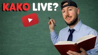 Kako snemati videe za YouTube in iti LIVE (celoten tutorial)