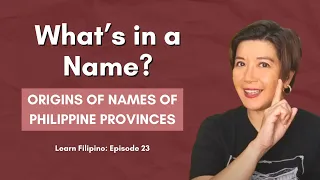 Origin of Filipino Names