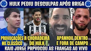 😡💣 HULK PEDIU DESCULPAS APÓS APANHAR DENTRO E FORA DE CAMPO! IMAGENS DA CONFUSÃO E PROVOCAÇÕES.