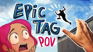 Epic Tag Game Parkour POV