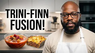 ”Trini Comfort Food Meets Finnish Flavors| Mac & Cheese,Minced Meat Pie,Curry Beef & Beetroot Soup!”