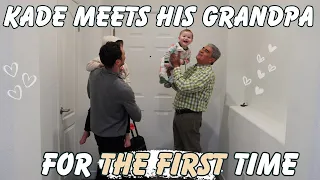 KADE MEETS HIS GRANDPA FOR THE FIRST TIME | Kareems dad