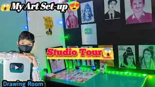My Drawing setup 🥺❤️// @ArtistSatyamkumar517