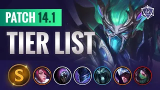 Season 2024 TIER LIST for League of Legends (Patch 14.1)