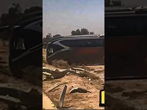 #المغرب #حادث_سيارة #الجيش_المغربي #الصحراء_المغربية