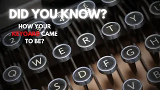 The Weird History of QWERTY: Why Your Keyboard Is Designed This Way
