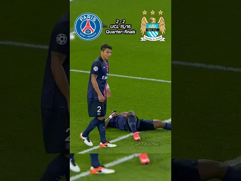 PSG vs Manchester City UCL 15/16