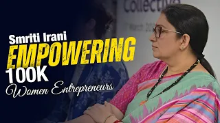 Smriti Irani Empowering 1 Lakh Women Entrepreneurs #smritiirani #spark
