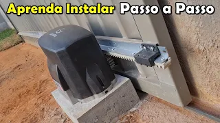 Instalação do Motor TSI Garen em Portão de Correr (Deslizante) - Passo a Passo