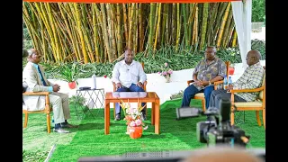 Ikiyago ku ntwaro ibereye, Umukuru w'Igihugu yagiraniye na bamwe mu bahoze barongoye Uburundi