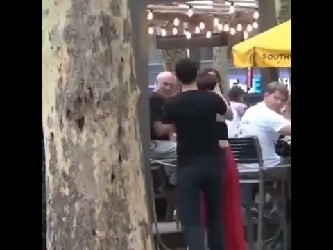 They were just watching..