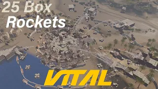 Rust ZERG Used Over 25 Boxes OF Rockets on SFU Clan , on Vital