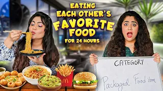 👯‍♀️Eating each other’s favorite food for 24 hours! How well do we know each other? #thakursisters