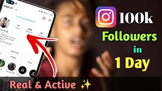 How To Get Auto Followers In Instagram | 1 Million Followers In One Day