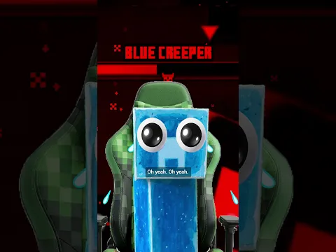 Join the Minecraft Blue Creeper Battle