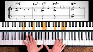 'Falling In Love For The First Time' Jazz Piano Composition by Julian Bradley (full lesson)