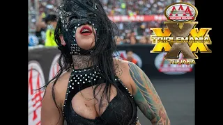 DOLOR y DRAMA: Lucha en jaula para el programa de televisión de AAA, TRIPLEMANIA XXX