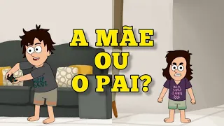 A MÃE OU O PAI? l Tutu e Tutuzinho Episódio 1 (ANIMAÇÃO)