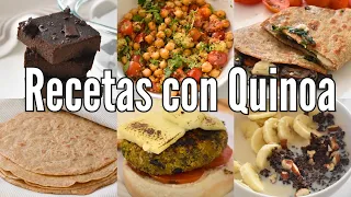 6 FORMAS DE COCINAR QUINOA que necesitas hacer ya! 🤤 | VIDA VEGANA
