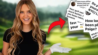 VIRAL TIKTOK GOLFER Q&A HOW SHE GOT 8 MILLION FOLLOWERS | PAIGE MACKENZIE