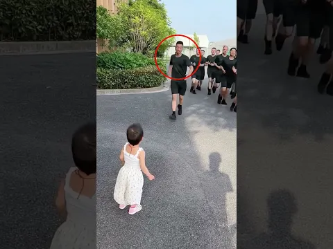 Little Girl Finally Found Her Dad ❤️