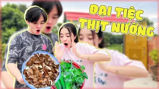 💗Chơi Lớn Làm Đại Tiệc Thịt  Nướng Tại Nhà Hoành Tráng Cùng Văn & Cindy💗TiKe Official