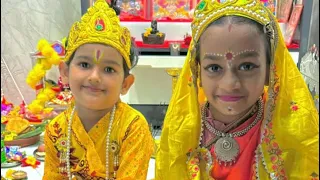 Krishna Janmashtami Vlog ❤️🙏 |Vlog|  @sikhashortsandvlogs5436