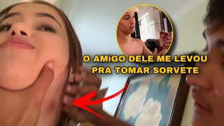 SAI SOZINHA COM O AMIGO DO MEU NAMORADO E VOLTEI COM UM CHUP@O