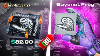 (HELLCASE) I WON BAYONET FROG PATCH IN THE TOAD STRIKE CASE! - HELLCASE PROMO CODE 2024