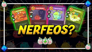 😲NERFEO? A LAS MEJORES CARTAS DE AXIE INIFINITY | AXIE INFINITY TEMPORADA 19