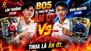 BO5 Lớp Trưởng FCM vs Khải Nguyễn FCM | AI THUA PHẢI ĂN ỚT 🌶️ | FC Mobile
