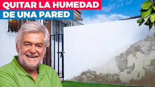 Cómo quitar humedad en pared exterior