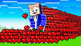 MINECRAFT ABER ALLES WAS ICH BERÜHRE WIRD ZU HERZEN!