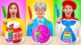 Tantangan Masakanku vs Nenek | Trik Dapur Lucu oleh Multi DO Challenge